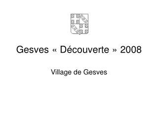 Gesves « Découverte » 2008