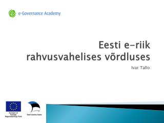 Eesti e-riik rahvusvahelises võrdluses