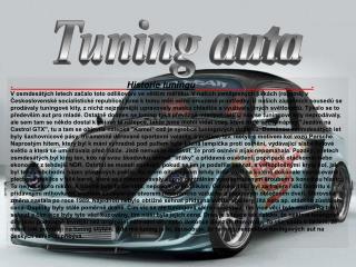 Tuning auta