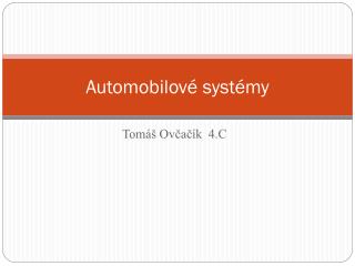 Automobilové systémy