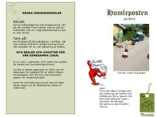 Humleposten juli 2013