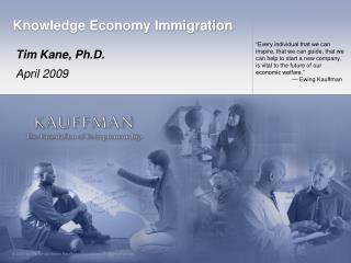 Knowledge Economy Immigration