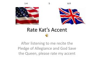 Rate Kat’s Accent