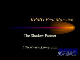 KPMG Peat Marwick