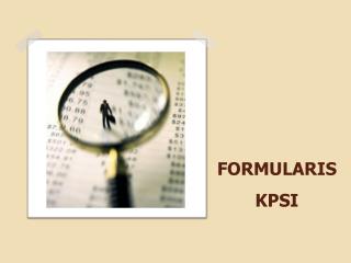 FORMULARIS KPSI