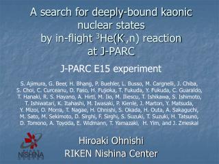 A search for deeply-bound kaonic nuclear states by in-flight 3 He(K - ,n) reaction at J-PARC