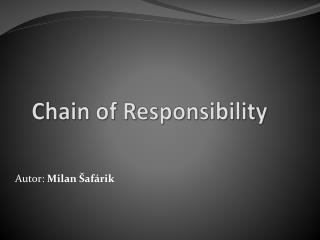 Chain of Responsibility