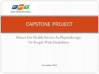 CAPSTONE PROJECT