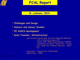 FCAL Report