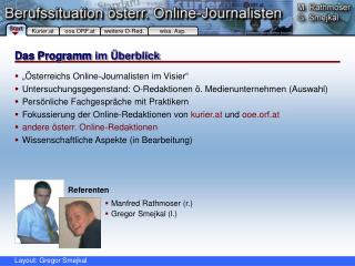 „Österreichs Online-Journalisten im Visier“