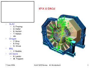 KPiX &amp; EMCal