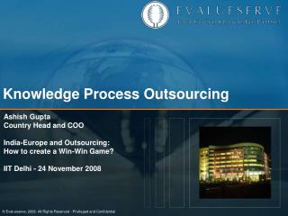 Knowledge Process Outsourcing