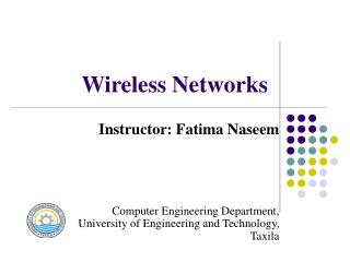Wireless Networks