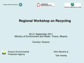 Regional Workshop on Recycling