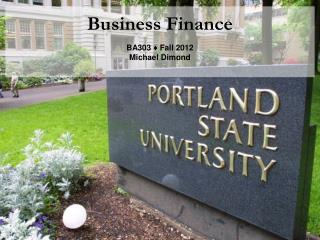 Business Finance