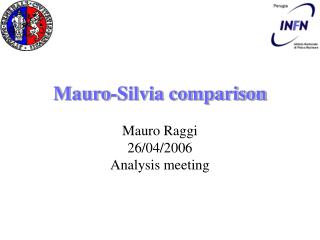 Mauro-Silvia comparison