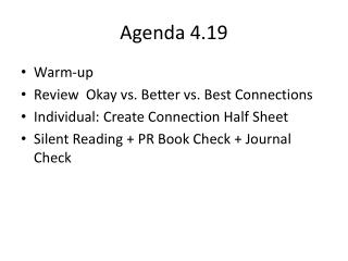 Agenda 4.19