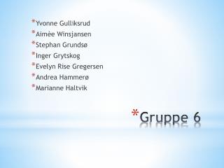 Gruppe 6