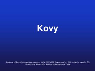 Kovy