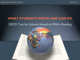 WHAT STUDENTS KNOW AND CAN DO