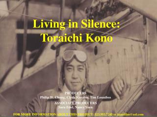 Living in Silence: Toraichi Kono
