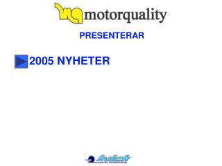 2005 NYHETER