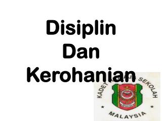 Disiplin Dan Kerohanian