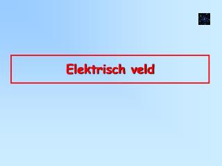 Elektrisch veld