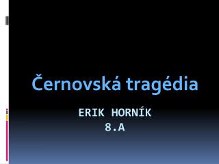 Erik Horník 8.A