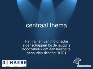 centraal thema