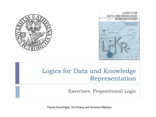 Logics for Data and Knowledge Representation