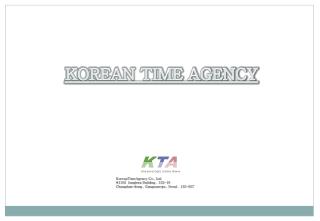 KOREAN TIME AGENCY