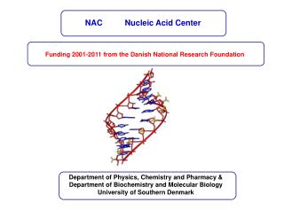 Funding 2001-2011 from the Danish National Research Foundation