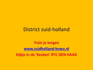 District zuid-holland