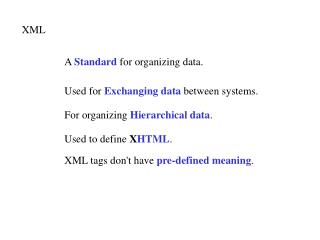 XML