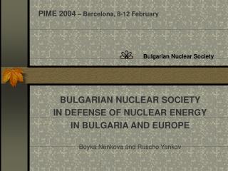 Bulgarian Nuclear Society
