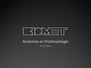 Anatomie en Prothesiologie Arno Pikart