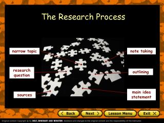 The Research Process