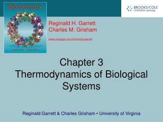 Chapter 3 Thermodynamics of Biological Systems