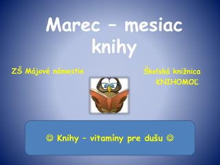 Marec – mesiac knihy