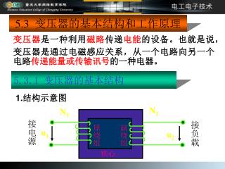 5.3 变压器的基本结构和工作原理