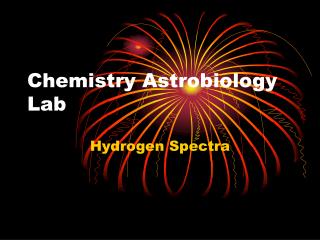 Chemistry Astrobiology Lab