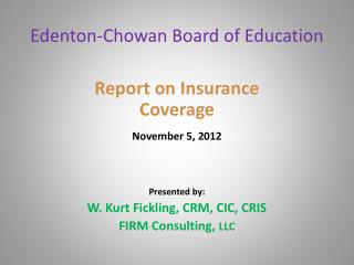 Edenton-Chowan Board of Education
