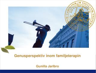 Genusperspektiv inom familjeterapin Gunilla Jarlbro
