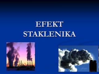 EFEKT STAKLENIKA