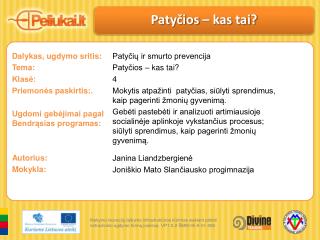 Patyčios – kas tai?