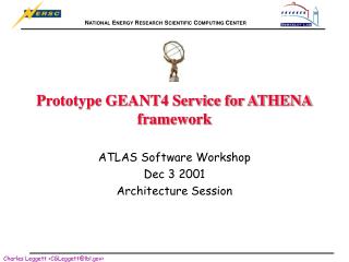Prototype GEANT4 Service for ATHENA framework