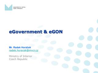 eGovernment &amp; eG ON