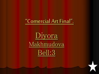 “Comercial Art Final”.