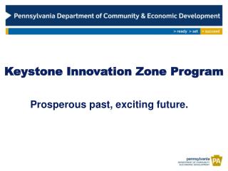 Keystone Innovation Zone Program